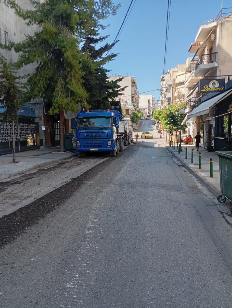 Νέα Ιωνία: Ξεκίνησε η ασφαλτόστρωση της οδού Σινώπης – Ποιοι δρόμοι ακολουθούν Νέα Ιωνία: Ξεκίνησε η ασφαλτόστρωση της οδού Σινώπης – Ποιοι δρόμοι ακολουθούν