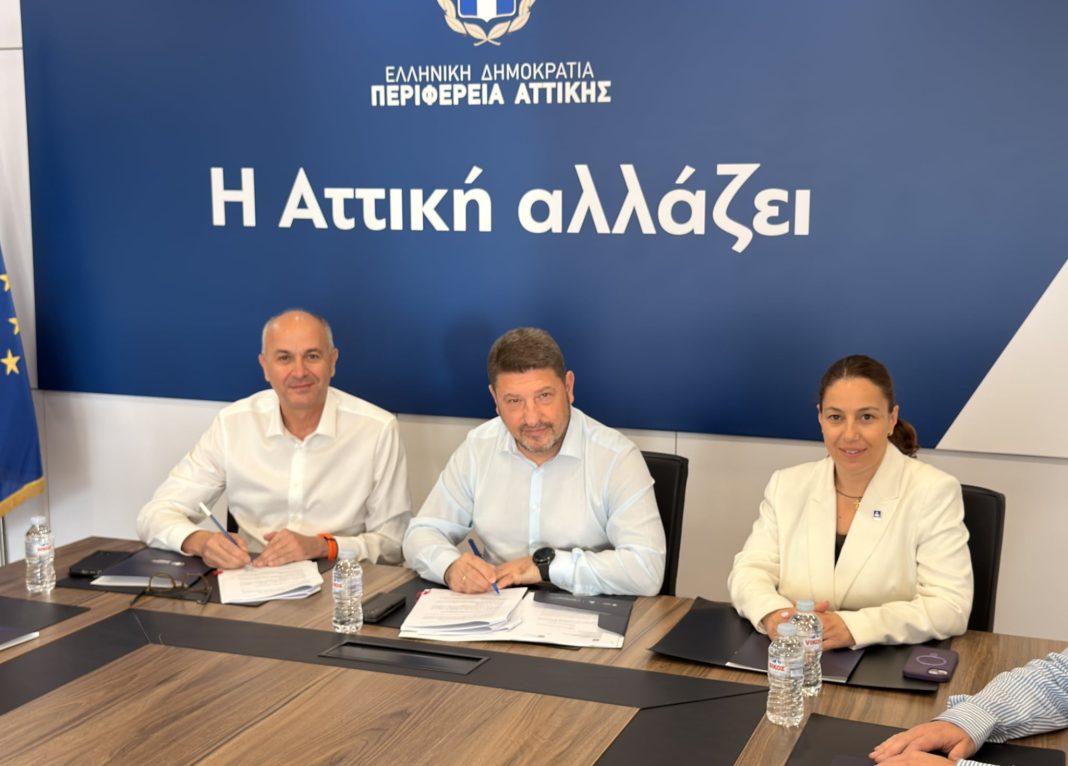 DDSADSADASDA Μεγάλο έργο 6,4 εκατ. ευρώ στη Μεταμόρφωση: Υπογράφηκε η μεγάλη ανάπλαση σε Τατοΐου και Γ. Παπανδρέου